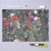 Weihnachtsbaumdekoration Seidenpapier (Handwerk)