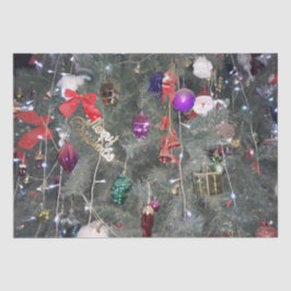 Weihnachtsbaumdekoration Seidenpapier