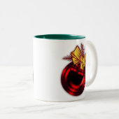 Weihnachtsbaumdekoration Weihnachten Zweifarbige Tasse (VorderseiteRechts)