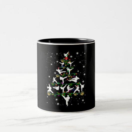 Weihnachtsbaumdekoration Zweifarbige Tasse (Mittel)