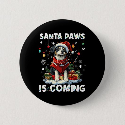 Weihnachtsbaumdekorationen D Button (Vorderseite)