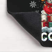 Weihnachtsbaumdekorationen D Mousepad (Ecke)