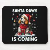 Weihnachtsbaumdekorationen D Mousepad (Vorne)