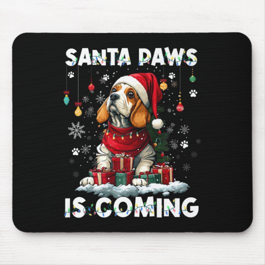 Weihnachtsbaumdekorationen D Mousepad (Vorne)