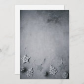 Weihnachtsbaumdekorationen Feiertagskarte (Vorne/Hinten)