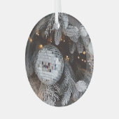 Weihnachtsbaumdekorationen, festliches Licht im Hi Ornament Aus Glas (Vorderseite links)