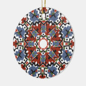 Weihnachtsbaumdekorationen im Südwesten Keramik Ornament (Links)