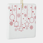 Weihnachtsbaumdekorationen Keramikornament (Rechts)