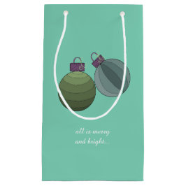 Weihnachtsbaumdekorationen Kleine Geschenktüte