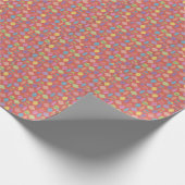 Weihnachtsbaumdekorationen rot geschenkpapier (Ecke)