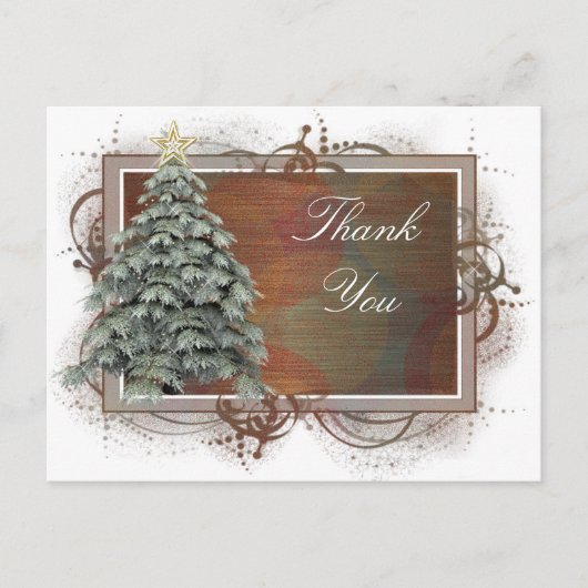 Weihnachtsbaumdesign 1 Postkarte (Vorderseite)