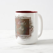 Weihnachtsbaumdesign 1 - Tasse (VorderseiteRechts)