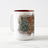 Weihnachtsbaumdesign 1 - Tasse (Vorderseite Links)