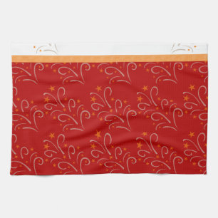 Weihnachtsbaumdesign Geschirrtuch