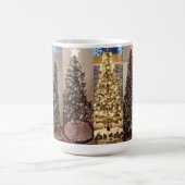 Weihnachtsbaumdesign Kaffeetasse (Mittel)