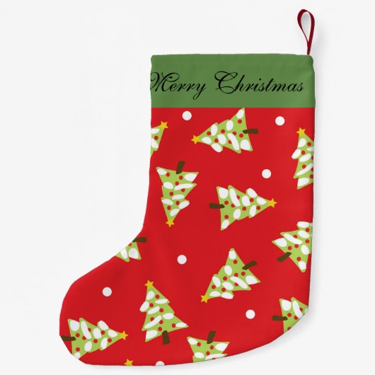 Weihnachtsbaumdesign Kleiner Weihnachtsstrumpf (Rückseite)