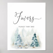 Weihnachtsbaumdusche Favoriten Poster (Vorne)