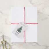 Weihnachtsbaumdusche Geschenkanhänger (Mit Garn)