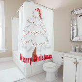 Weihnachtsbaumduschvorhang Duschvorhang (Beispiel)