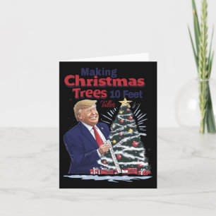 Weihnachtsbäume 10 Meter größer machen Karte