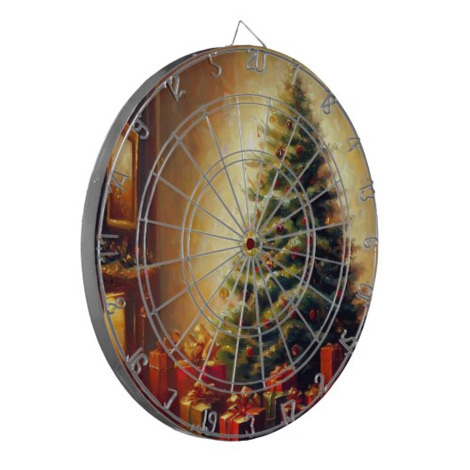Weihnachtsbäume (1) dartscheibe (Vorderseite Links)