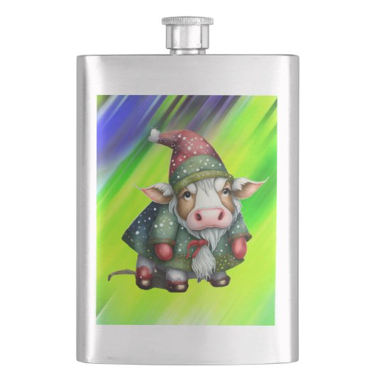 Weihnachtsbäume-83456 Flachmann (Vorderseite)