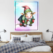 Weihnachtsbäume-83456 Leinwanddruck (Insitu (Schlafzimmer))