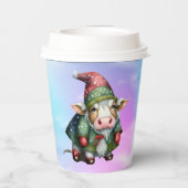 Weihnachtsbäume-83456 Pappbecher (Rückseite)