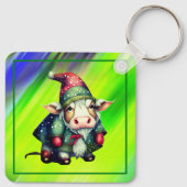 Weihnachtsbäume-83456 Schlüsselanhänger (Rückseite)