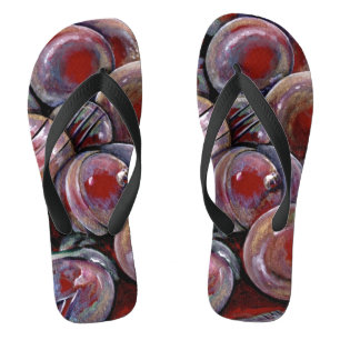 Weihnachtsbäume Badesandalen