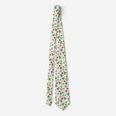 Weihnachtsbäume, Candy Canes Stars und Bausteine Krawatte (Rückseite)