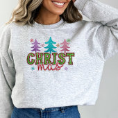 Weihnachtsbäume Christlich Sweatshirt