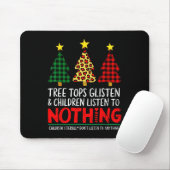 Weihnachtsbäume Eltern-Spaß für Lehrer Lo Mousepad (Mit Mouse)