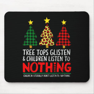 Weihnachtsbäume Eltern-Spaß für Lehrer Lo Mousepad