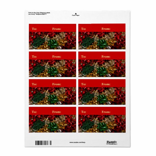 Weihnachtsbäume farbenfroher Feiertag (Vorne)