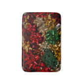 Weihnachtsbäume farbenfroher Feiertag Badematte (Vorderseite Vertikal)