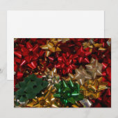 Weihnachtsbäume farbenfroher Feiertag Feiertagskarte (Vorne/Hinten)