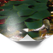 Weihnachtsbäume farbenfroher Feiertag Fotodruck (Ecke)