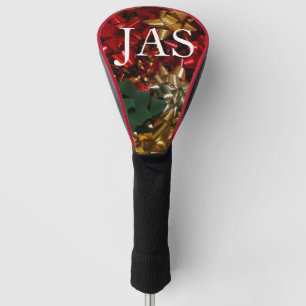 Weihnachtsbäume farbenfroher Feiertag Golf Headcover