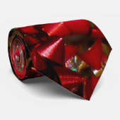 Weihnachtsbäume farbenfroher Feiertag Krawatte (Gerollt)