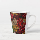 Weihnachtsbäume farbenfroher Feiertag Milchtasse (Rechts)