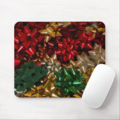 Weihnachtsbäume farbenfroher Feiertag Mousepad (Mit Mouse)