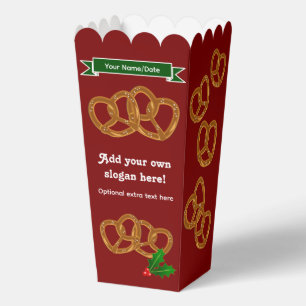 Weihnachtsbäume - Feierliche Feiertage Snacks Geschenkschachtel