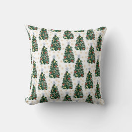 Weihnachtsbäume Feiertag Kissen
