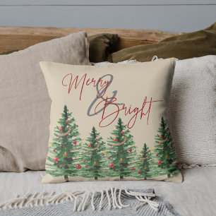 Weihnachtsbäume Fröhlich & Heller Wurfkissen Kissen