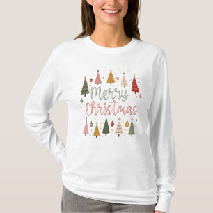 Weihnachtsbäume für Frauen T-Shirt