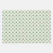 Weihnachtsbäume für Zierzwecke.Umschlagpapier Set  Geschenkpapier Set (Vorderseite 2)