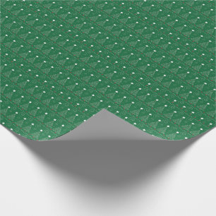 Weihnachtsbäume Geschenkpapier