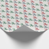 Weihnachtsbäume Geschenkpapier (Ecke)