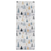 Weihnachtsbäume Geschenktüte Für Weinflaschen (Vorderseite)